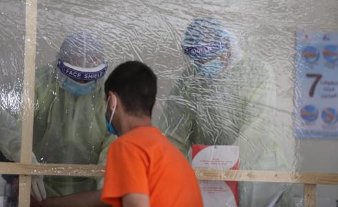 فحوصات كورونا في غزة 