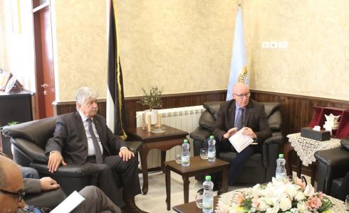  لقاء وزير التنمية ومنسق الأمم المتحدة للشؤون الإنسانية