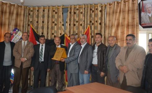 جبهة التحرير العربية تزور الجبهة الديمقراطية