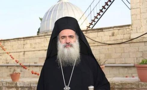 سيادة المطران عطا الله حنا رئيس أساقفة سبسطية للروم الارثوذكس