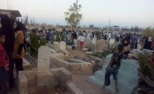 ضحايا فلسطينيين نتيجة القصف في سوريا