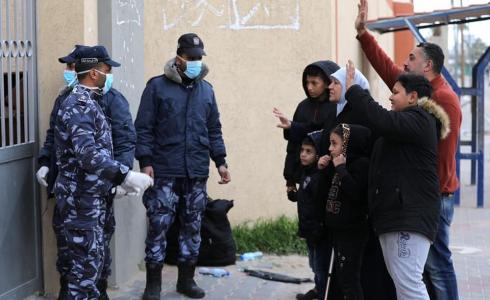 كورونا غزة - توضيحية