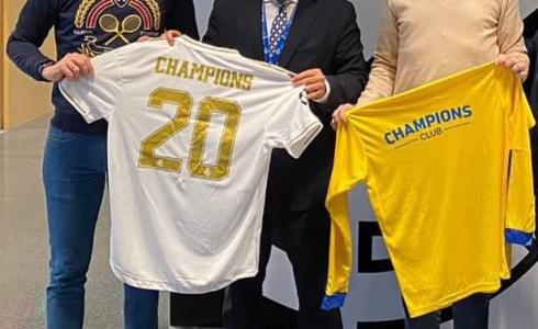 ريال مدريد يوقع اتفاقية تعاون وشراكة مع أكاديمية تشامبيونز