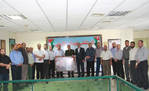 الخدمات الطبية تزور المستشفى الميداني الأردني