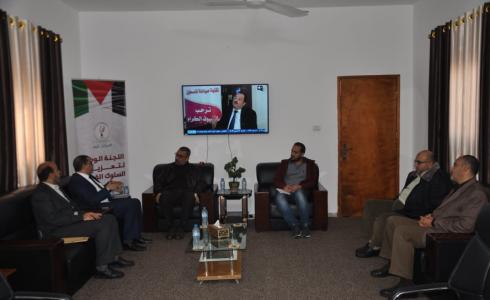 حملة المقاطعة تزور هيئة التوجيه السياسي والمعنوي لبحث آفاق التعاون