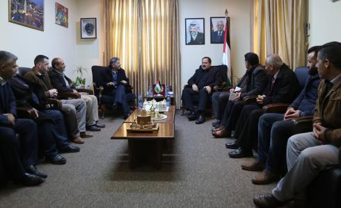 صيدم يبحث مع مجلس قروي بيتللو قضايا تهم التعليم