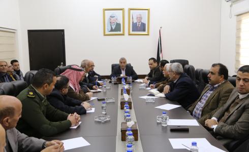 اجتماع في قلقيلية يرفض القرارات الإسرائيلية