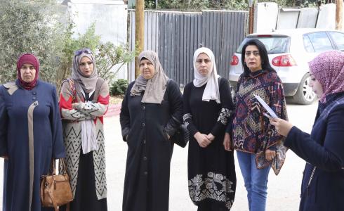 وقفة تضامنية مع المرأة المقدسية