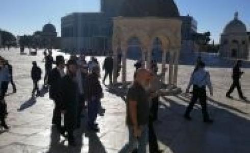 مستوطنون يقتحمون المسجد الأقصى المبارك