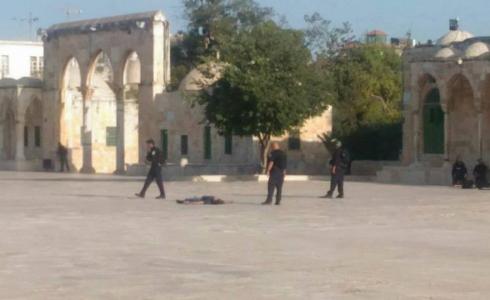 عملية ضد جنود إسرائيليين جرت في الأقصى في شهر يوليو الماضي