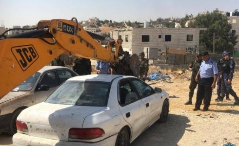 اتلاف مركبات في بيت لحم
