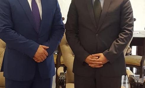 المحمود يبحث سبل التعاون الإعلامي مع سفير المغرب