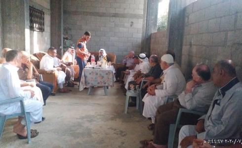 إصلاح الجهاد يرعى صلحاً عشائرياً بين عائلتين في الوسطى