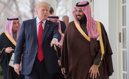 الرئيس الأمريكي دونالد ترامب وولي العهد السعودي محمد بن سلمان -ارشيف-