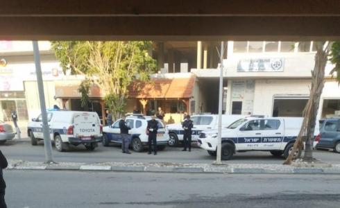 دوريات الشرطة صباح اليوم في باقة الغربية 