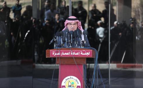  السفير محمد العمادي رئيس اللجنة القطرية لإعادة إعمار غزة