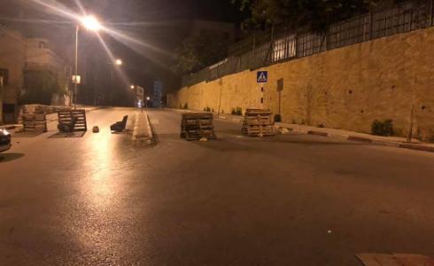 إغلاق طرق ومفترقات رئيسية في الخليل