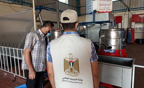 جولة وزارة الاقتصاد الوطني بغزة