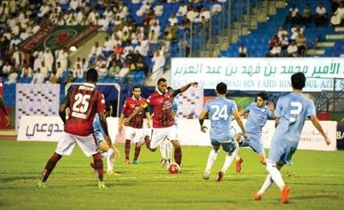 مباراة الاتفاق والباطن بالدوري السعودي - أرشيفية