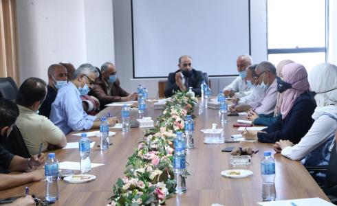 اجتماع وزارة الزراعة مع المؤسسات الشريكة