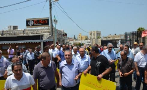 تظاهر في قرية كفرياسيف رفضاً للعنف 