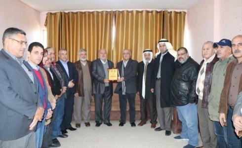 استقبال الجبهة الشعبية لوفد حركة حماس