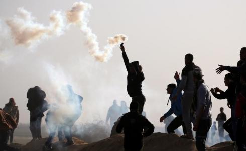 مسيرات العودة شرق غزة  - ارشيفية