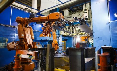 روبوت في أحد المصانع الأميركية - توضيحية