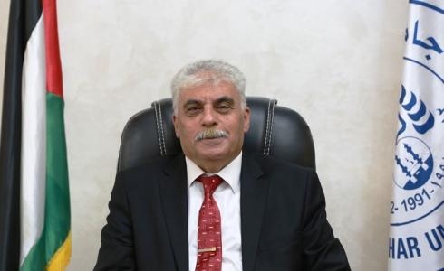  رئيس جامعة الأزهر بغزة الدكتور أحمد التيان