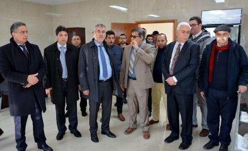 مصلحة بلديات الساحل تستقبل وزير الحكم المحلي في محطة التحلية المركزية بالبريج