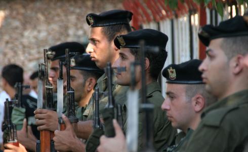 قوات الأمن الفلسطينية
