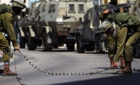 قوات الاحتلال تغلق مداخل بلدة حزما شمال شرق القدس