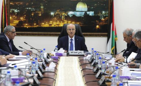 جلسة مجلس الوزراء الفلسطيني