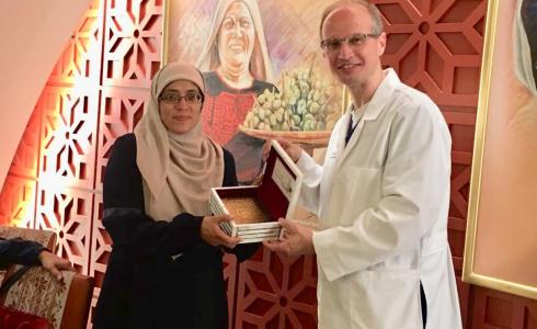 المؤتمر الشعبي يكرم المرابطة المقدسية خديجة خويص في الأردن