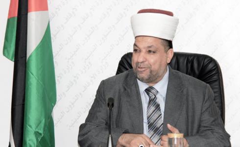 وزير الأوقاف يوسف إدعيس