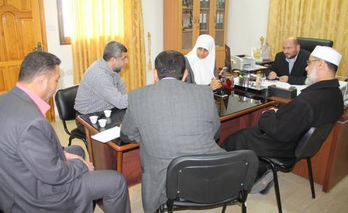 نواب الوسطى يلتقون رئيس نيابة دير البل