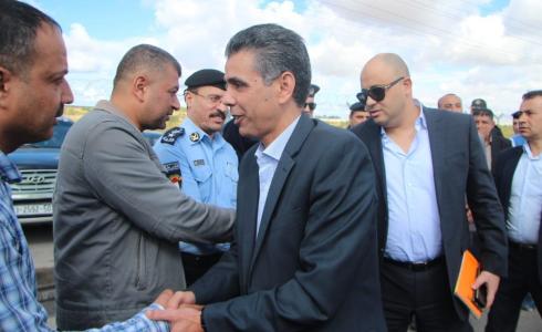 الوفد الأمني المصري في غزة -ارشيف-