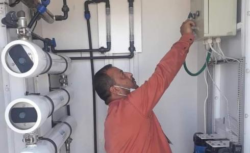 تشغيل محطة تحلية بالمستشفى الأندونيسي