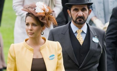 الشيخ محمد بن راشد آل مكتوم و الأميرة هيا بن الحسين