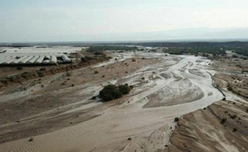 السيول في منطقة النقب