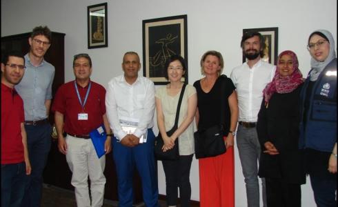 وفد منظمة الصحة العالمية