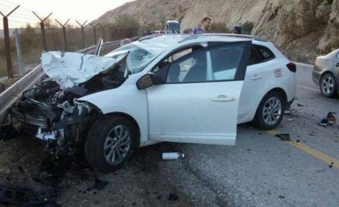 إصابة في حادث طرق ذاتي في منطقة المركز