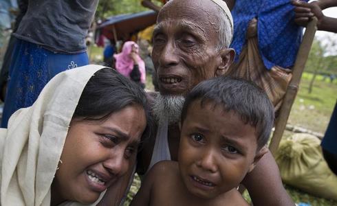 التهجير القسري للروهنغيا المسلمين من ميانمار إلى بنغلاديش - أرشيفية
