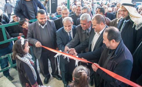 رئيس بلدية غزة يفتتح مقر لجنة حي الزيتون الجديد