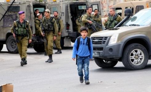 قوات الاحتلال وطلاب مدرسة "ارشيفية"