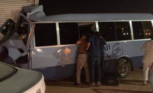 حادث طرق في السعودية 