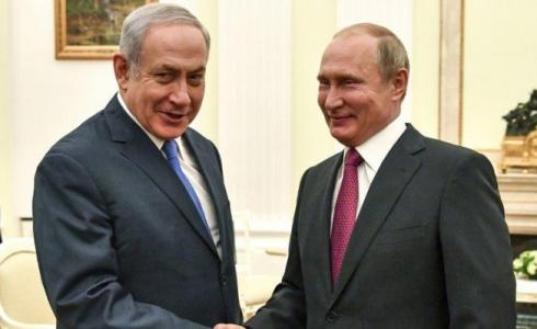 بنيامين نتنياهو وفلاديمير بوتين