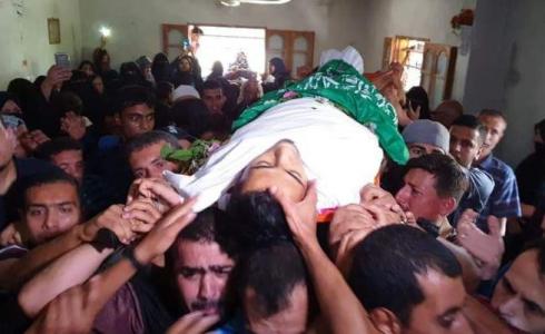 تشييع جثمان أحمد القرا