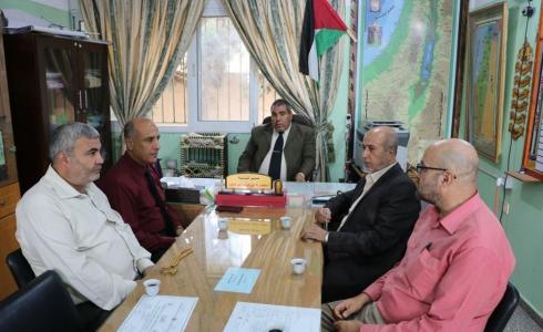 لجنة الطوارئ بتعليم الوسطى تتفقد عدداً من المدارس