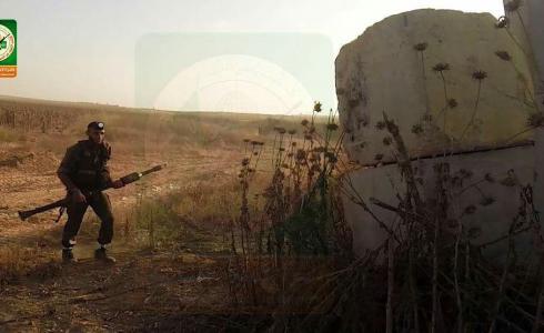 القسام تبث مشاهد للشهيد حجيلة خلال تنفيذه عملية 'ناحل عوز'